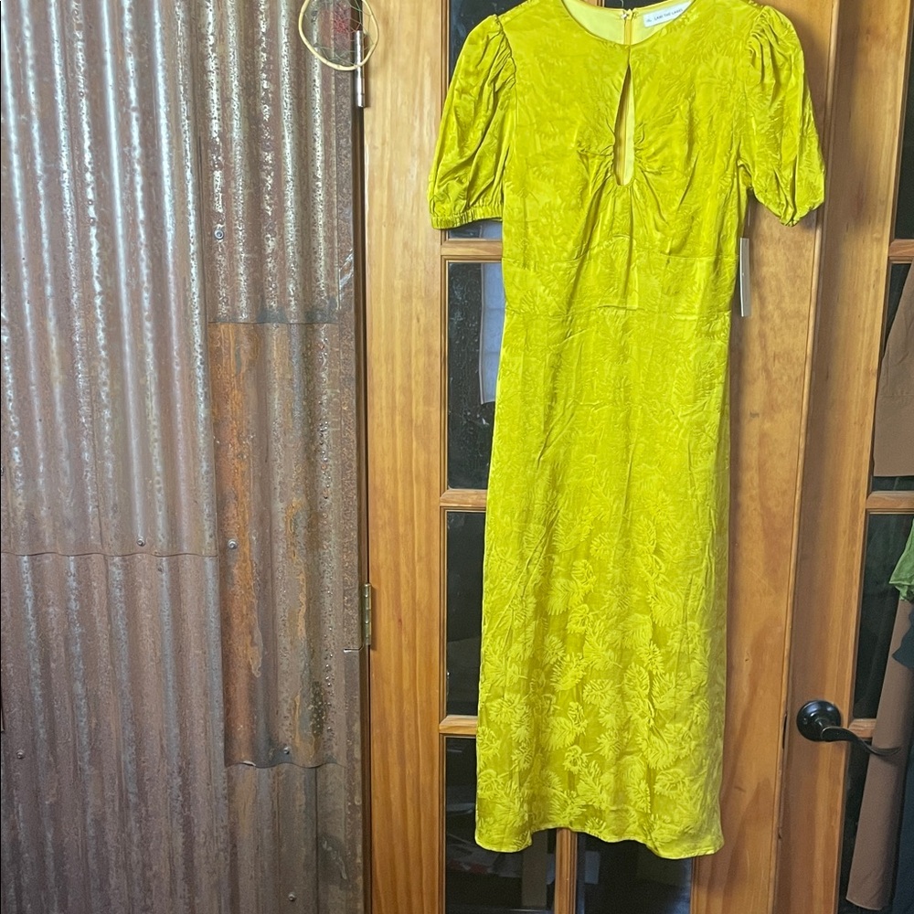 WHAT A BEAUTY!!! Lane the Lable Yellow Dress, XS